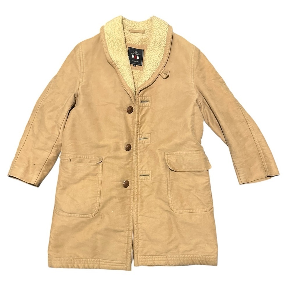 Van Jac Japan Sherpa Jacket Medium Size Meduim
